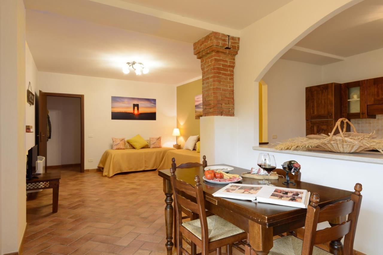 Agriturismo Le Crete - Appartamenti Asciano Exterior foto
