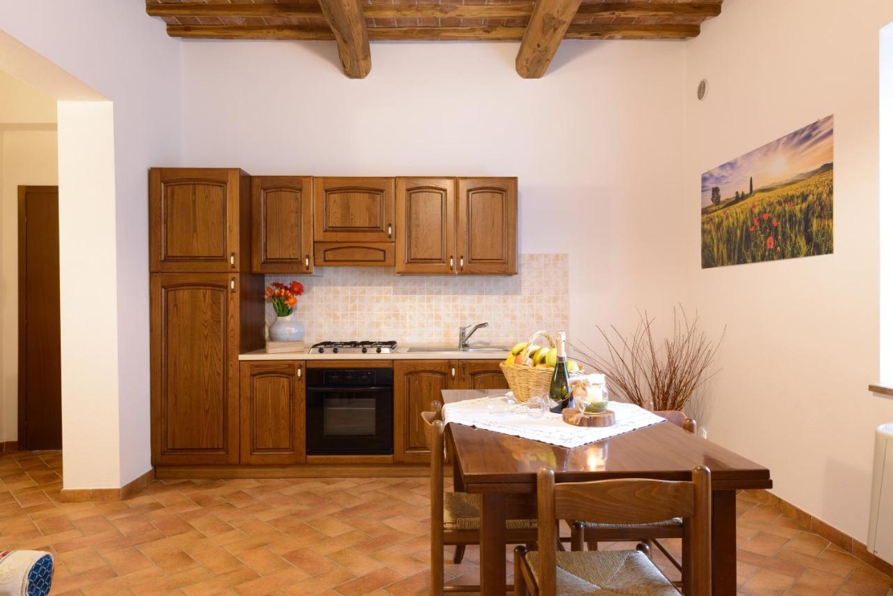 Agriturismo Le Crete - Appartamenti Asciano Exterior foto