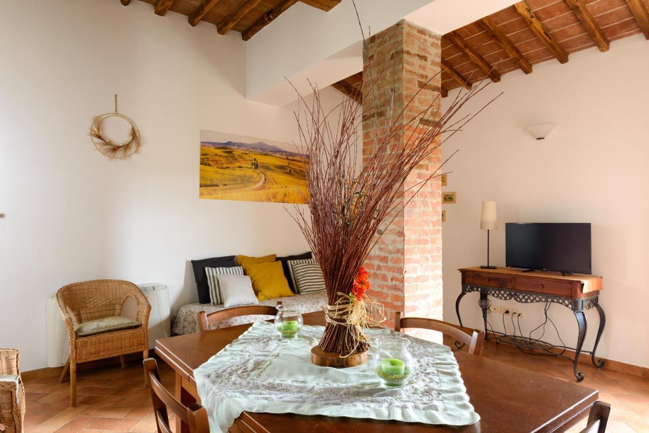Agriturismo Le Crete - Appartamenti Asciano Exterior foto