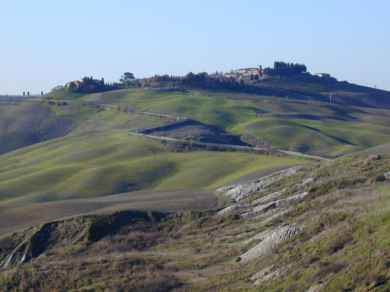 Agriturismo Le Crete - Appartamenti Asciano Exterior foto